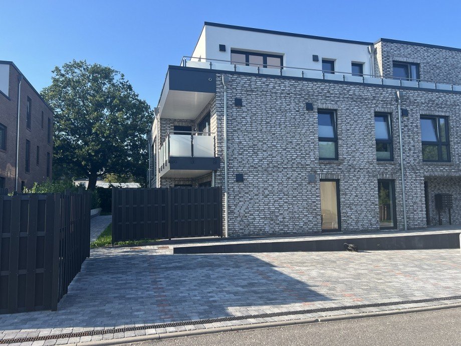Seitenansicht Dachgeschosswohnung Wacken
