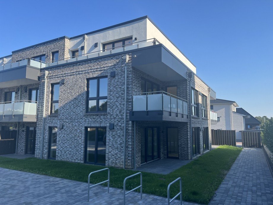 Seitenansicht Dachgeschosswohnung Wacken