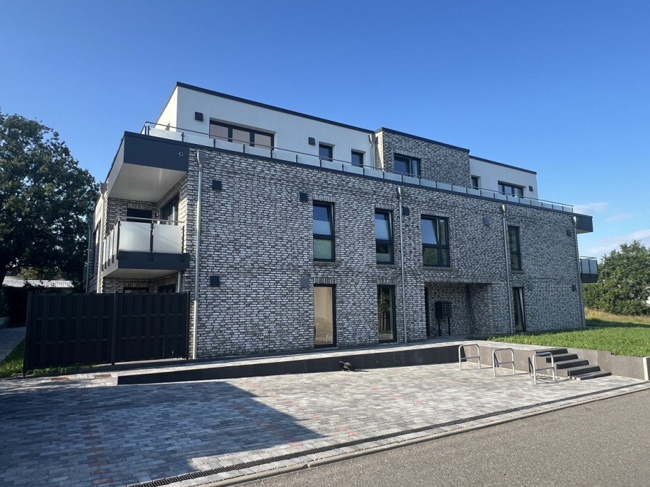 Vorderansicht Erdgeschosswohnung Wacken