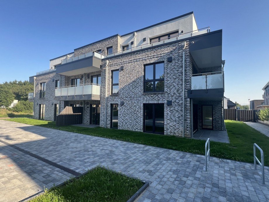 R�ckansicht Erdgeschosswohnung Wacken